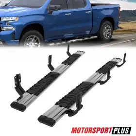 M03602705f00 Motorsportplus Pair 6 Inch Running Boards Nerf Bar For 1999-2016 F250 F350 F450 Super Duty Crew Cab
