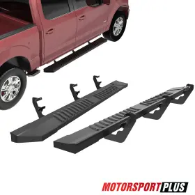M03614202f00 Motorsportplus Pair Running Boards Side Steps Nerf Bars For 2015-2024 Ford F-150 Super Cab