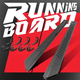 620m03614302p620 Motorstarship 6 Inch Black Side Step Running Board Nerf Bars For 2004-2014 Ford F150 Super Cab #2