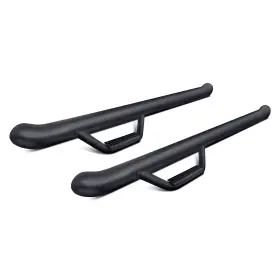 D9746rc-tx N-fab For Dodge Ram 3500 94-01 3 Inch Cab Length Black Round Nerf Steps
