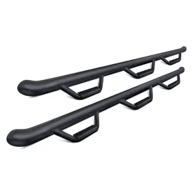 F04100qc-6-tx N-fab For Ford F-150 04-08 3 Inch Wheel-to-wheel Black Round Nerf Steps