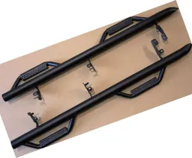 F2172b-tx N-fab Nerf Tube Steps Fits 2021-2024 Ford Bronco 4 Door Textured