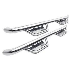 Hpc1775cc-ss N-fab For Chevy Silverado 3500 Hd 17-19 3 Inch Podium Cab Length Polished Round Side Steps