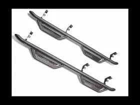 Hpd1967qc-tx N-fab Textured Black Cab Length Podium Steps Fit 19-24 Ram 1500 New Body Quad