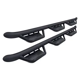 Hpf17105cc-6-tx N-fab For Ford F-350 Super Duty 17-24 3 Inch Podium Wheel-to-wheel Black Round Side Steps