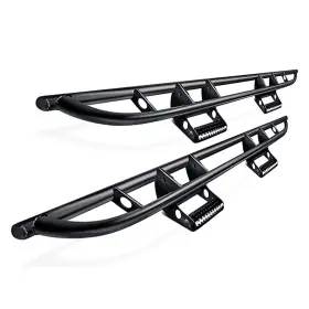 J074rkrs4 N-fab For Jeep Wrangler Jk 2018 Black Rock Rails