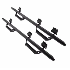 Prg1563qc-tx N-fab Predator Pro Black Aluminum Nerf Steps For Colorado Canyon Extended Cab