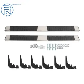 619080 Netuera For Dodge Ram 1500 Crew Cab 2009-2018 6 Inch Running Boards Side Steps Bars