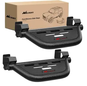 Fod-37 Nilight 2021-24 Ford Bronco 4 Door Running Boards Side Steps Rock Rails