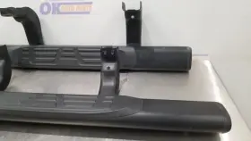 122.da1j17 Nissan 17 Titan Xd Running Board Set Pair Black Regular Cab #3