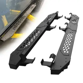 406c-nfb01c105-bx Nixon Offroad 2pcs Side Steps Steel Nerf Bars Running Boards For 2021-2025 Ford Bronco 4 Doors