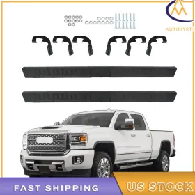 2477748 Nurniacl 6 Inch Side Steps Running Boards For Silverado Sierra 1500 Crew Cab 2019 2020 2023