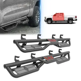 Aorn072001159 Obnaux 6ftft Side Running Boards For 2019-2026 Chevy Silverado And Gmc Sierra 1500 Crew Cab