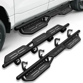 Lbrb041003500 Obnaux Running Boards Side Steps For 2007-2018 Silverado And Sierra 1500 4 Door Crew Cab