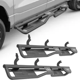 Lbrn044018500 Obnaux Running Boards For 2005-2023 Toyota Tacoma Double Cab Crew Side Step Bolt-on