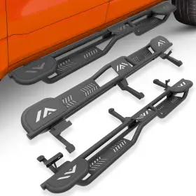 Lbrn045011500 Obnaux Two Stairs Design Running Boards For 2003-2009 Ram 2500 3500 Double/extended Cab