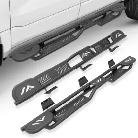 Lbrn045013500 Obnaux For 2015-2026 Ford F150 Super Duty Crew Cab Running Boards 9ftftdrop Step Nerf Bar
