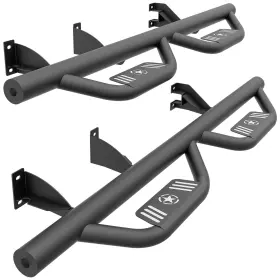 Lbrn046047500 Obnaux Running Boards Drop Side Step For 2007-2014 Toyota Fj Cruiser Nerf Bar Bars