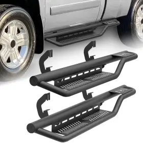 Lbrn046050500 Obnaux Side Step Running Boards For 2007-2019 Silverado &sierra 2500 3500hd Regular Cab