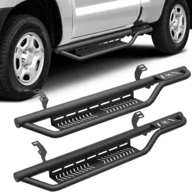 Lbrn046056500 Obnaux Two Stairs Design Running Boards For 2005-2023 Toyota Tacoma Regular/single Cab