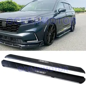 Ochd006 Oceanmotor Black Running Boards Fit For 2023-2025 Honda Cr-v Crv Side Steps Nerf Bars 2pcs