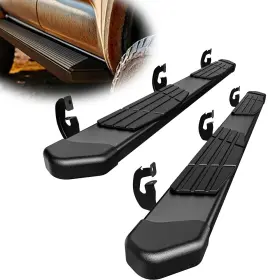 12122801 Oedro 6ftft Running Board Side Step Nerf Bars For 2009-2014 Ford F-150 Super Crew Cab