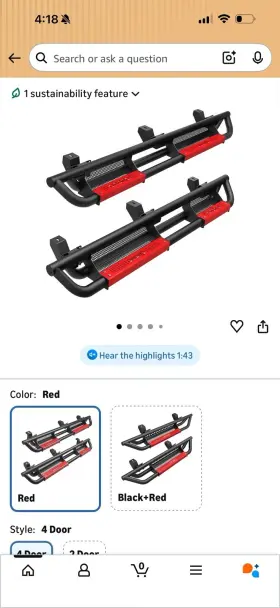 Febus000a0068fe Oedro 6 Inch Running Boards For 2018-2026 Jeep Wrangler Jl Unlimited Febus000a0068fe Oedro 6 Inch Running Boards For 2018-2026 Jeep Wrangler Jl Unlimited