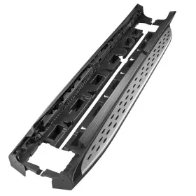 Drpssboe-x16613-ln Omac Fits 2013-2018 Mercedes Benz X166 Gl-class/gls-class Aluminum Side Step Bars