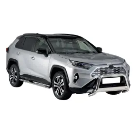 U025642 Omac Local Pickup Steel Nerf Bars Side Steps For Toyota Rav4 2019-2024 Grey 2pcs