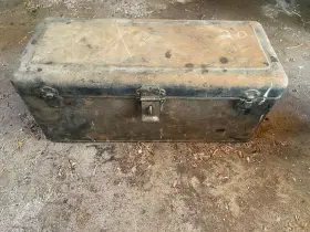 T-4825-a Original Style Vintage Antique Ford Model T Running Board Tool Box