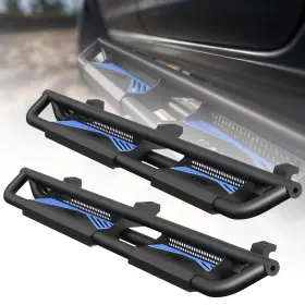 Mpnjrb-0001 Orion Motor Tech Omt Bolt-on Running Boards For 2018-2024 Jeep Wrangler Jl 4 Door 6.3 Inch Side Steps