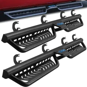 2-stairs Othowe Bok15835 Drop Step Fit 19-26 Silverado/sierra Crew Cab 5.5 Inch Running Boardsf Bars