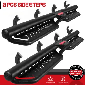 2-stairs Othowe Bok95365 Running Board For 2007-2021 Toyota Tundra Crew Max 5.5 Inch Truck Drop Step