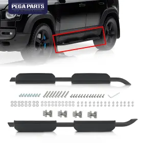 Lr2910001 Pegaparts Running Boards For 2020-2024 Land Rover Defender 110 130 Side Steps Nerf Bars