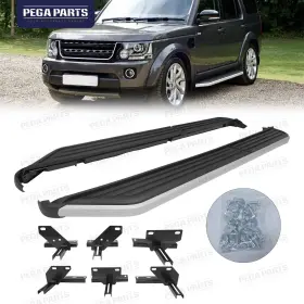 Lr2910011 Pegaparts For Land Rover Discovery 3 4 Lr3 Lr4 2004-2016 Running Boards Side Steps Black