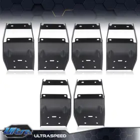 Ult2591925 Pit66 Fit For Ford F150 F-150 2015-2023 Running Set Of 6 Board Mounting Brackets New