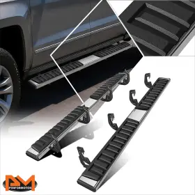 98950pm Pm Performotor For 07-19 Gmc Sierra 1500 2500hd 3500hd Crew&ext Cab 6 Inch Step Pad Running Boards