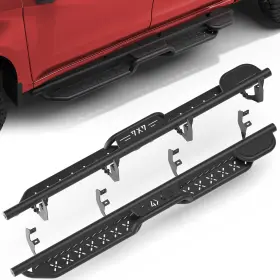 Ss-c145-fm Pofenze For 2019-2026 Silverado / Sierra 1500 Crew Cab Drop Running Boards Side Step Bar