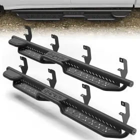 Ss-c145-p Pofenze Running Boards For 2019-2025 Silverado Sierra 1500 Crew Cab Side Step Bars