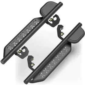 Ss-c152-ls Pofenze For 2019-2025 Chevy Silverado 1500 Regular Cab 4 Inch Running Boards Nerf Bars