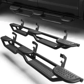 Pofenze Ss-c344-ul Running Boards Side Step For 2007-2018 Silverado /sierra 1500 2500 3500 Crew Cab