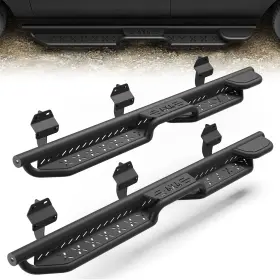 Ss-f166 Pofenze For 2018-2025 Ford Expedition 4 Door Black Running Boards Side Steps Nerf Bars