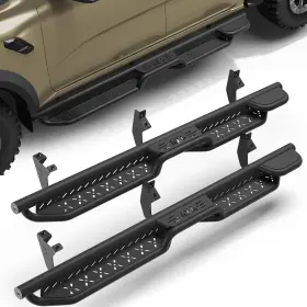 Ss-f169-ls Pofenze 4 Inch Running Board For 2019-2026 Ford Ranger Super Crew Cab 4dr Side Step Nerf Bar Ss-f169-ls Pofenze 4 Inch Running Board For 2019-2026 Ford Ranger Super Crew Cab 4dr Side Step Nerf Bar