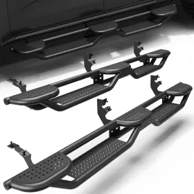 Pofenze Ss-f369-ul New Running Boards Side Steps Nerf Bars For 2019-2026 Ford Ranger Super Crew Cab