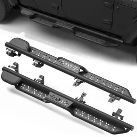 Ss-j186-xr Pofenze For 2020-2026 Jeep Gladiator Jt 4 Door Drop Side Step Running Board Nerf Bar