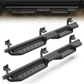 Ss-r192-p Pofenze For Doge Ram 1500 2009-2018 Classic 2019-2025 Black Nerf Bars Side Step