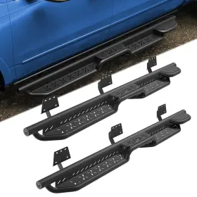 Ss-r193-l Pofenze Running Boards For 2019-2025 Dodge Ram 1500 Crew Cab Side Steps Nerf Bars