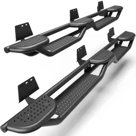 Pofenze Ss-r393-ls Steel Running Boards Side Step For 2019-2026 Dodge Ram 1500 Crew Cab 4 Door