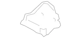 955-559-487-00 Porsche Genuine 2003-2010 Cayenne - Front Support