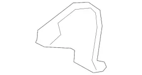 955-559-489-00 Porsche Genuine 2003-2010 Cayenne - Rear Support